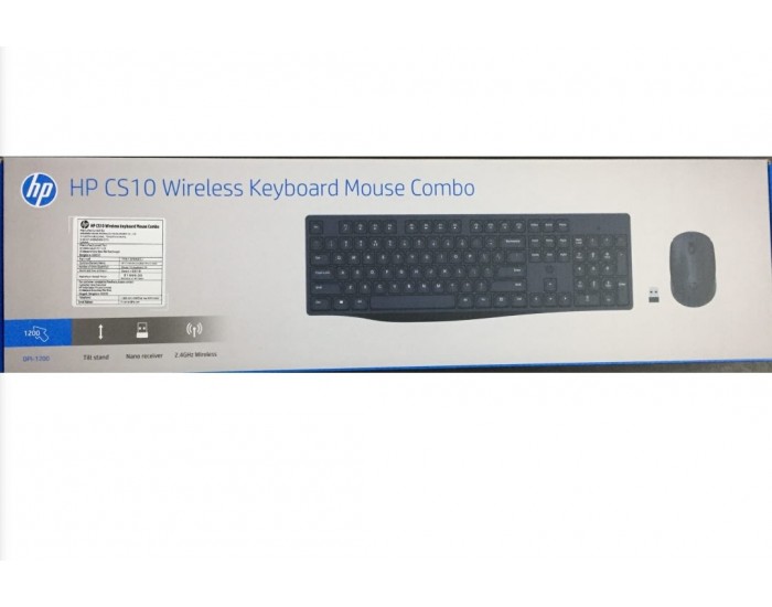 HP KEYBORD MOUSE COMBO WIRELESS CS10 7YA13PA   P3332 700x550 